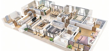 4BHK Floor Plan